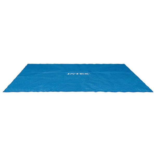Plandeka solarna do basenu Niebieski 716 x 346 cm Polietylen INTEX 454418