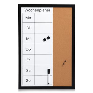 Planner tygodniowy, tablica korkowa 40 x 60 cm, ZELLER 958752