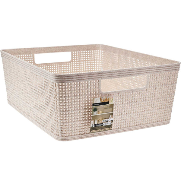 Plastikowy koszyk do organizacji, 35 x 29 x 13 cm 507771