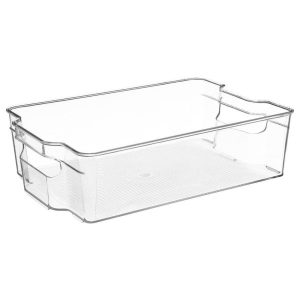 Plastikowy pojemnik do lodówki, zamrażarki, 6 L 31×21 cm 100440 Plastikowy pojemnik do lodówki, zamrażarki, 6 L 31×21 cm 100440