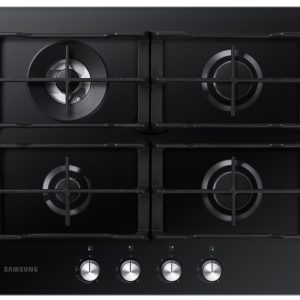 Płyta gazowa 60 cm Czarne szkło SAMSUNG NA64H3031AK 871383 Płyta gazowa 60 cm Czarne szkło SAMSUNG NA64H3031AK 871383