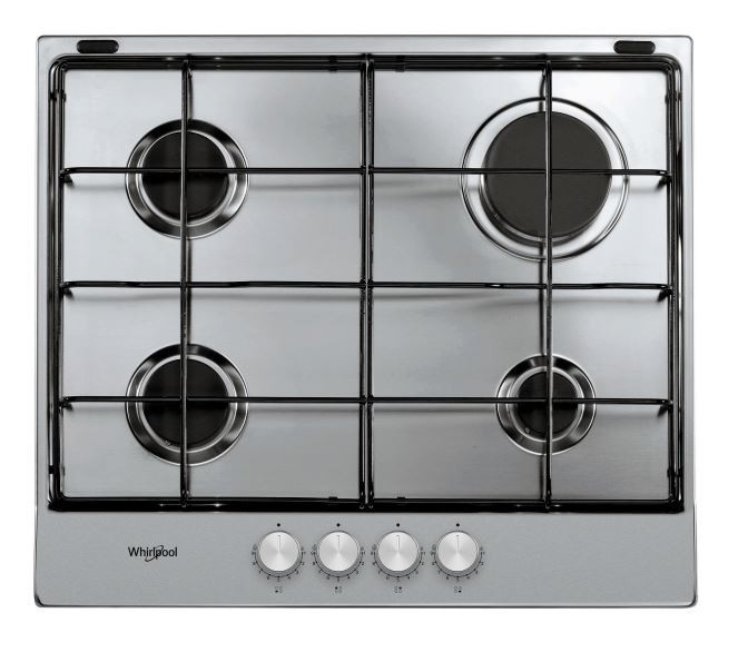Płyta gazowa WHIRLPOOL TGML650IX 58 cm Inox stal 1031772