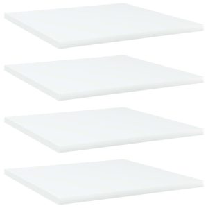 Płyta na półki Biały 40 x 40 x 1.5 cm Materiał drewnopochodny vidaXL 127703