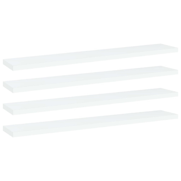 Płyta na półki Biały 60 x 10 x 1.5 cm Materiał drewnopochodny vidaXL 127754