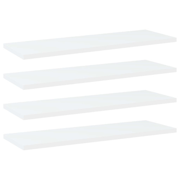 Płyta na półki Biały 60 x 20 x 1.5 cm Materiał drewnopochodny vidaXL 127692