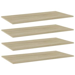 Płyta na półki Brąz 80 x 20 x 1.5 cm Materiał drewnopochodny vidaXL 127730 Płyta na półki Brąz 80 x 20 x 1.5 cm Materiał drewnopochodny vidaXL 127730