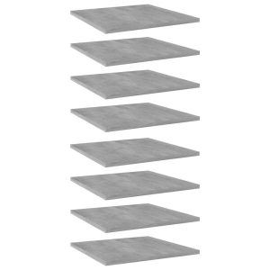 Płyta na półki Szary 40 x 40 x 1.5 cm Materiał drewnopochodny vidaXL 133707 Płyta na półki Szary 40 x 40 x 1.5 cm Materiał drewnopochodny vidaXL 133707