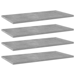 Płyta na półki Szary 60 x 30 x 1.5 cm Materiał drewnopochodny vidaXL 127793 Płyta na półki Szary 60 x 30 x 1.5 cm Materiał drewnopochodny vidaXL 127793