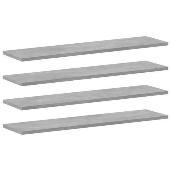 Płyta na półki Szary 80 x 20 x 1.5 cm Materiał drewnopochodny vidaXL 127787