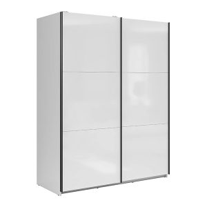 Szafa przesuwna Tetrix 153 cm biały połysk 74067 Szafa przesuwna Tetrix 153 cm biały połysk 74067