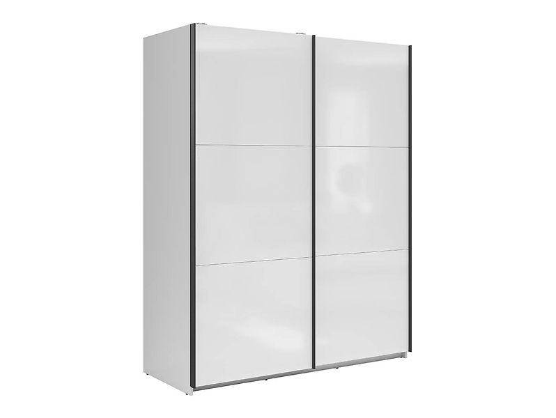 Szafa przesuwna Tetrix 153 cm biały połysk 74067