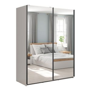 Szafa przesuwna Tetrix 153 cm z lustrem kaszmir 823886 Szafa przesuwna Tetrix 153 cm z lustrem kaszmir 823886