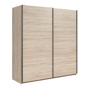 Szafa przesuwna Tetrix 183 cm dąb sonoma 74082 Szafa przesuwna Tetrix 183 cm dąb sonoma 74082