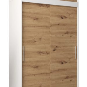 Szafa przesuwna Tokyo 120 biały + artisan z nadstawką 90087 Szafa przesuwna Tokyo 120 biały + artisan z nadstawką 90087