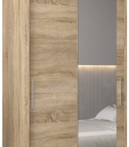 Szafa przesuwna Tokyo 2 100 sonoma + sonoma z nadstawką 82363 Szafa przesuwna Tokyo 2 100 sonoma + sonoma z nadstawką 82363