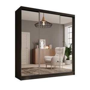 Szafa Przesuwna Tola 200 Czarny 1019511 Szafa Przesuwna Tola 200 Czarny 1019511