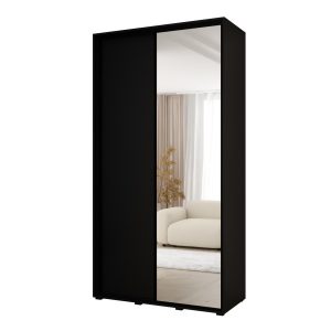 Szafa przesuwna VADO 3 60 x 140 cm, czarny /czarny/czarny 851358 Szafa przesuwna VADO 3 60 x 140 cm, czarny /czarny/czarny 851358