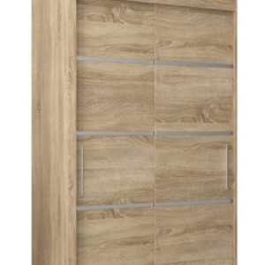 Szafa przesuwna Verona 1 100 sonoma + sonoma z nadstawką 97243 Szafa przesuwna Verona 1 100 sonoma + sonoma z nadstawką 97243