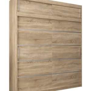 Szafa przesuwna Verona 1 200 sonoma + sonoma z nadstawką 96986