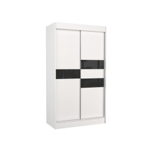 Szafa przesuwna z lacobelem BATIA 120 White 1018602 Szafa przesuwna z lacobelem BATIA 120 White 1018602