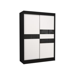 Szafa przesuwna z lacobelem BATIA 150 Black 1018603 Szafa przesuwna z lacobelem BATIA 150 Black 1018603