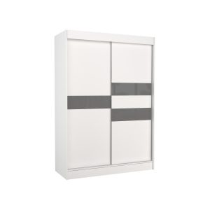 Szafa przesuwna z lacobelem BATIA 150 White 1018609 Szafa przesuwna z lacobelem BATIA 150 White 1018609