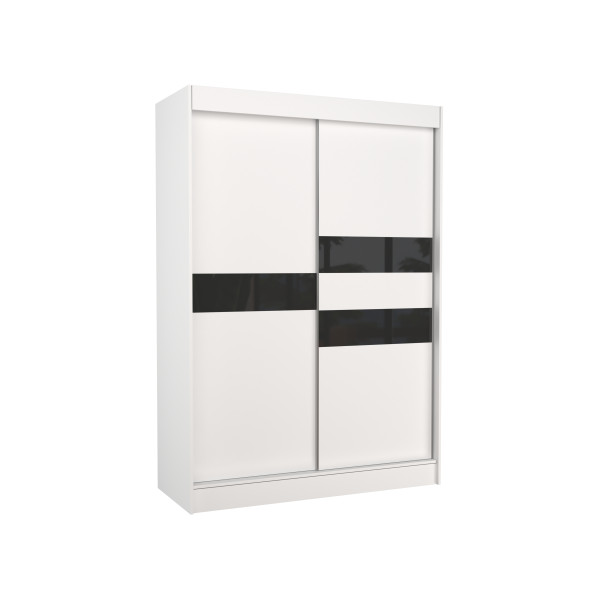 Szafa przesuwna z lacobelem BATIA 150 White 1018597