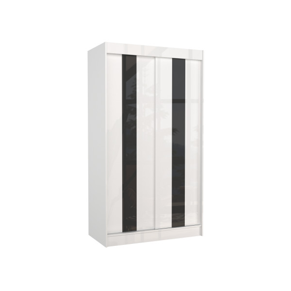 Szafa przesuwna z lacobelem KAREN 120 White 1018648