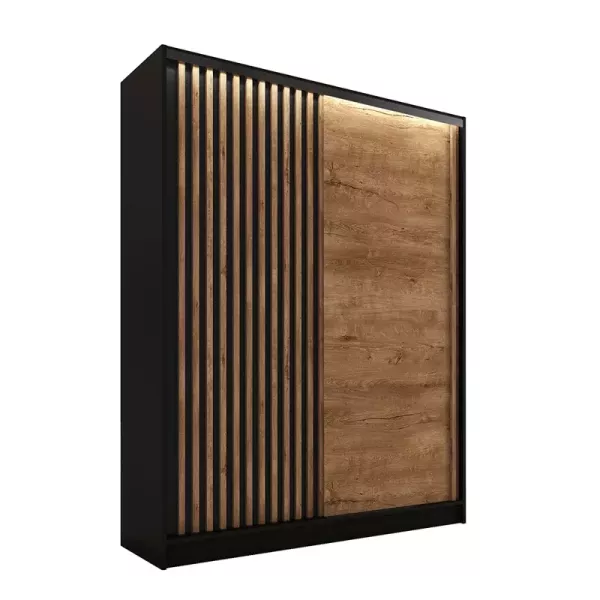 Szafa przesuwna z lamelami 150 cm LAMEL 3D Lefkas 248999