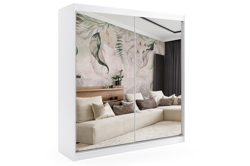 Szafa przesuwna z LED DEBI - 200x216 76413