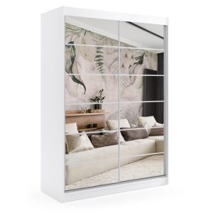 Szafa przesuwna z LED FLORA – 120×216 140424 Szafa przesuwna z LED FLORA – 120×216 140424