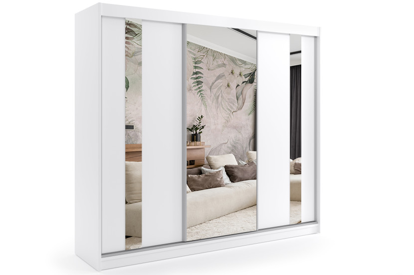 Szafa przesuwna z LED GRACE - 180x216 140655
