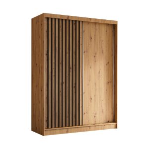Szafa przesuwna z LED LABELO – 160×216 217634 Szafa przesuwna z LED LABELO – 160×216 217634