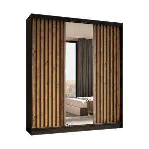 Szafa przesuwna z LED LAMELO 180×216 140322
