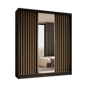 Szafa przesuwna z LED LAMELO 180×216 140463