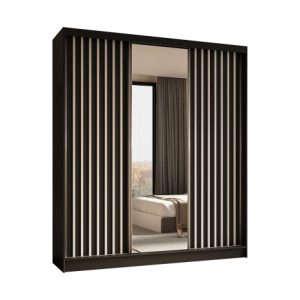 Szafa przesuwna z LED LAMELO 180×216 140641