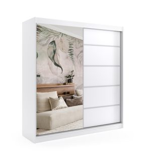 Szafa przesuwna z LED MAKI 200×216 140484