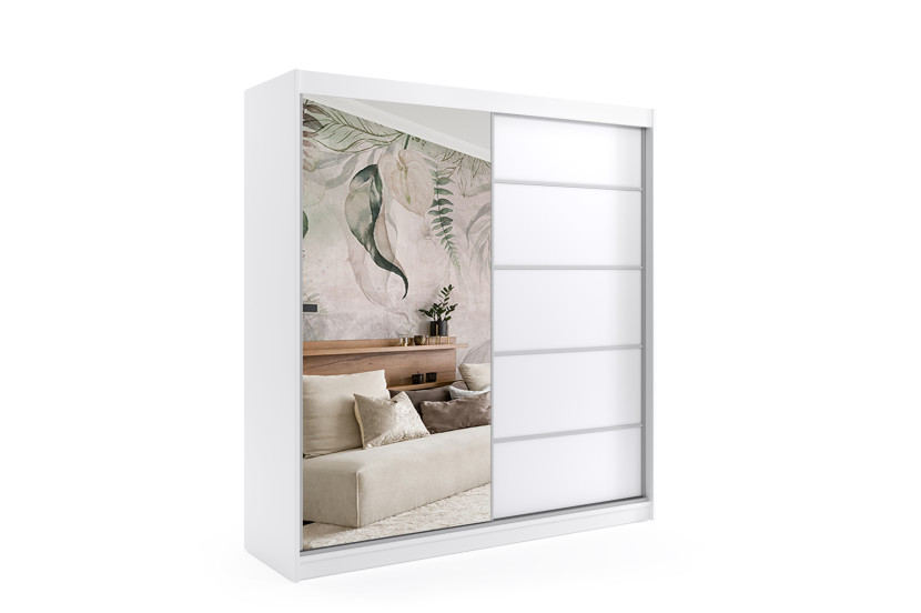 Szafa przesuwna z LED MAKI 200x216 140484