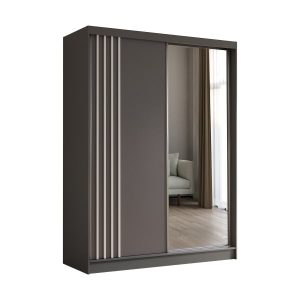 Szafa przesuwna z LED NALLA – 160×216 217576