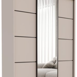 Szafa przesuwna z lustrem 150 cm BEST 972356 Szafa przesuwna z lustrem 150 cm BEST 972356