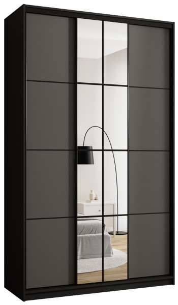 Szafa przesuwna z lustrem 150 cm EDGE MAX 671483