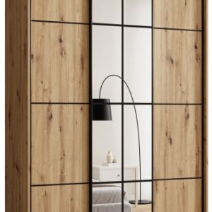 Szafa przesuwna z lustrem 150 cm EDGE MAX 671420