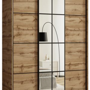 Szafa przesuwna z lustrem 150 cm EDGE 671343