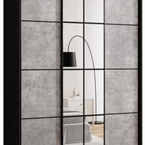 Szafa przesuwna z lustrem 150 cm EDGE 671432