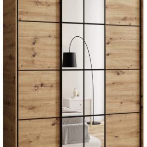 Szafa przesuwna z lustrem 150 cm EDGE 671501