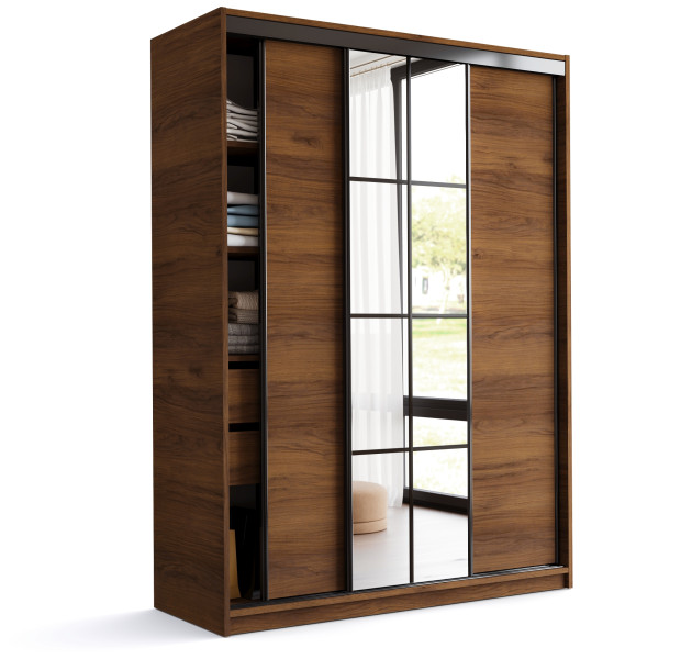 Szafa przesuwna z lustrem 150 EDGE 970202