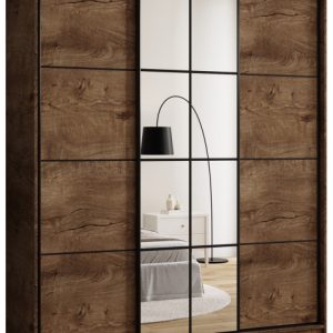 Szafa przesuwna z lustrem 180 cm EDGE lefkas 671488