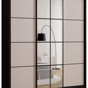 Szafa przesuwna z lustrem 180 cm EDGE 671428