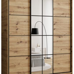 Szafa przesuwna z lustrem 180 cm EDGE 671487