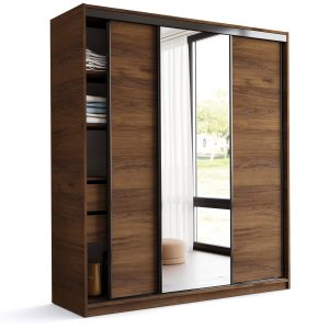 Szafa przesuwna z lustrem 180 LOFT orzech 972348 Szafa przesuwna z lustrem 180 LOFT orzech 972348